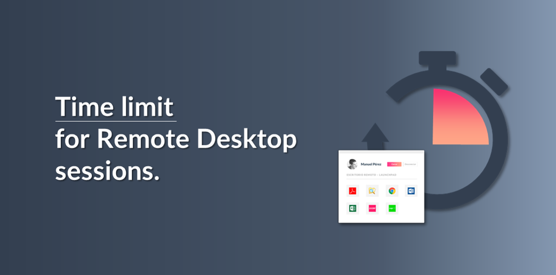 Time limit for remote desktop sessions