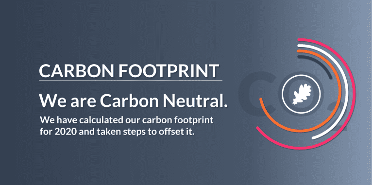 We Are A Carbon Neutral Platform [2020]
