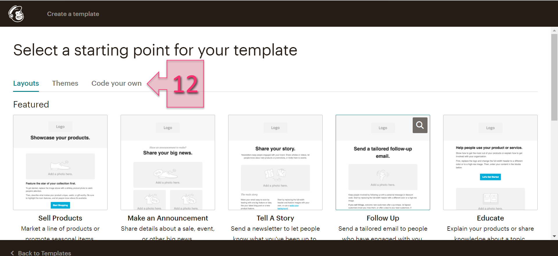 Part 2 - Create a new template from scratch