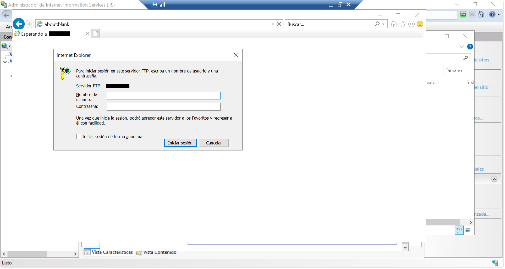 Part 5- Checking the FTP service using Windows Explorer