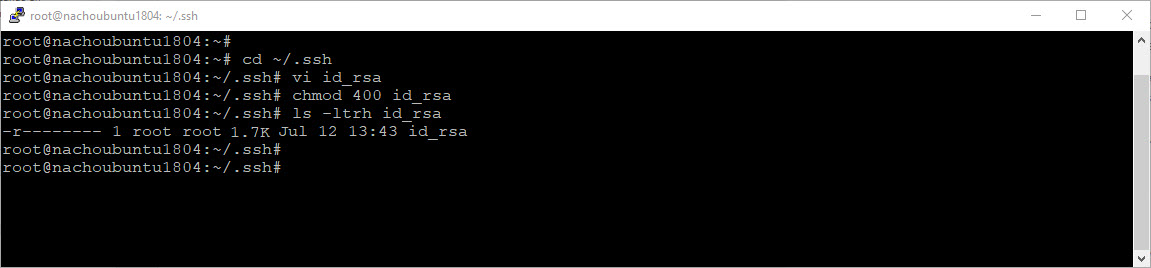 Part 1 - Run these commands on the GNU/Linux CLI to create the RSA file
