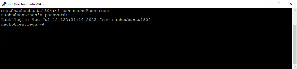 Part 2 - Run the command to establish an SSH connection