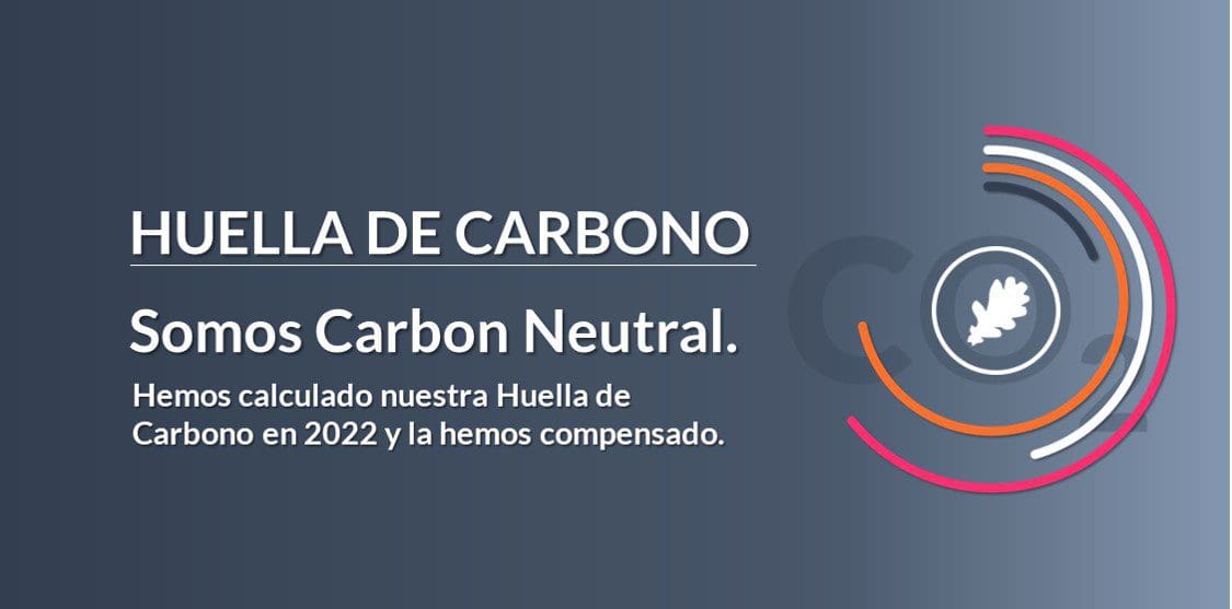 Somos una plataforma Carbon Neutral en 2022