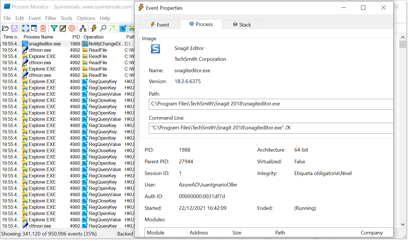 herramientas administradores de sistemas process monitor