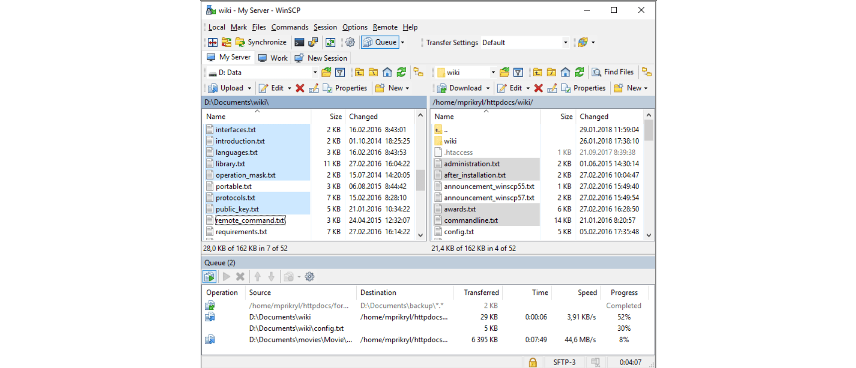 herramientas para sysadmin winscp