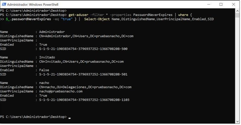 10 Comandos de PowerShell para tener controlados los objetos de tu AD DS  Server