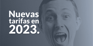 Nuevas tarifas en 2023.