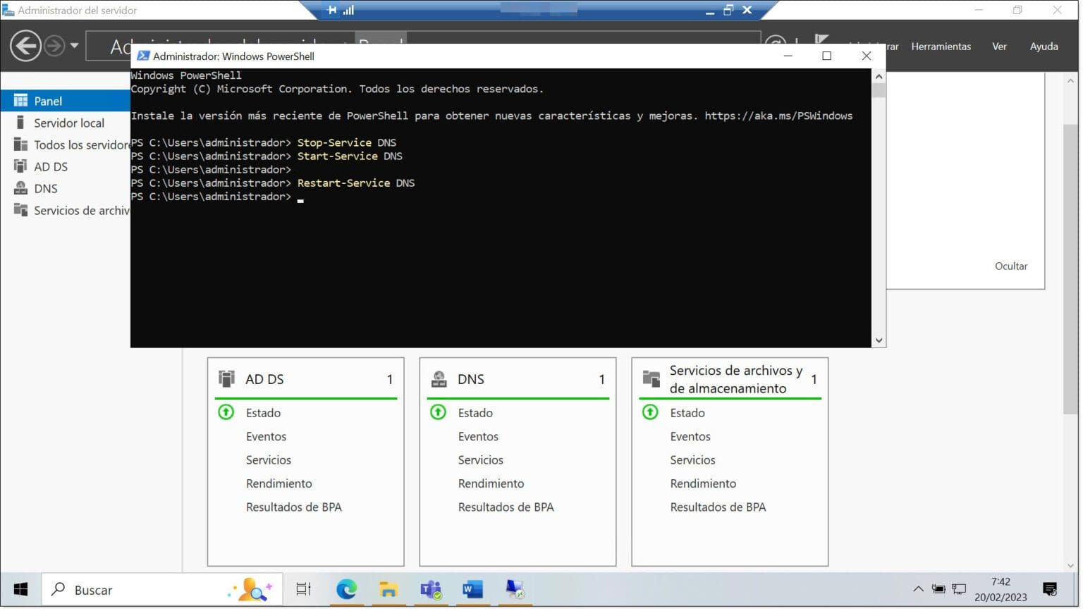 Comandos Powershell Para Administrar Tu Servidor DNS