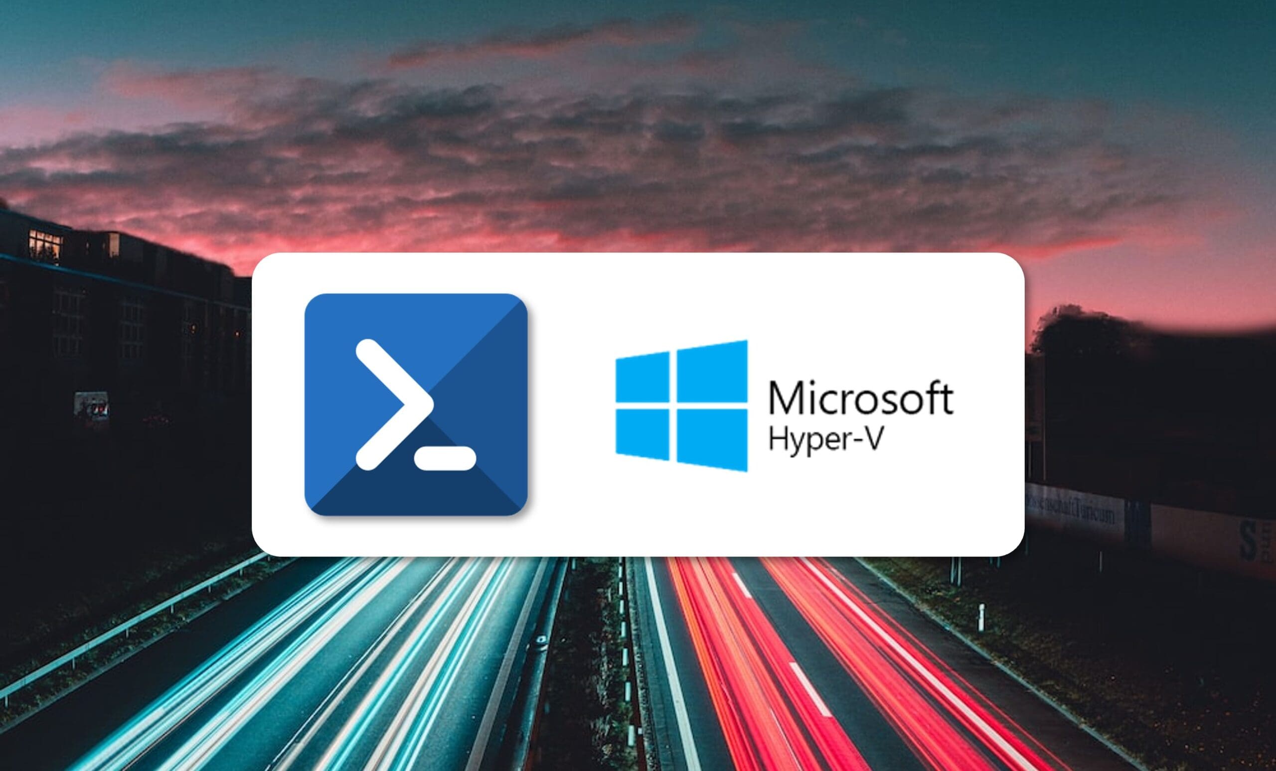 Comandos PowerShell para gestionar máquinas virtuales de Hyper-V