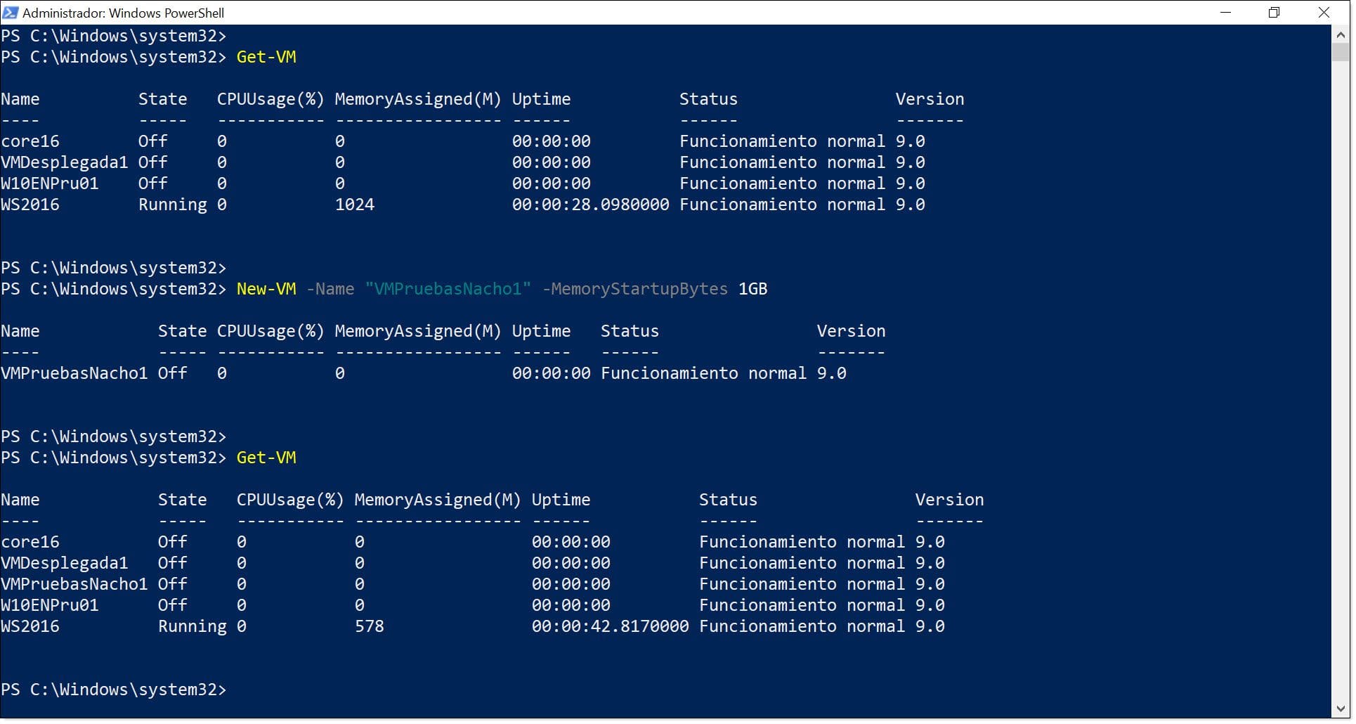 Image - PowerShell command to deploy a simple VM