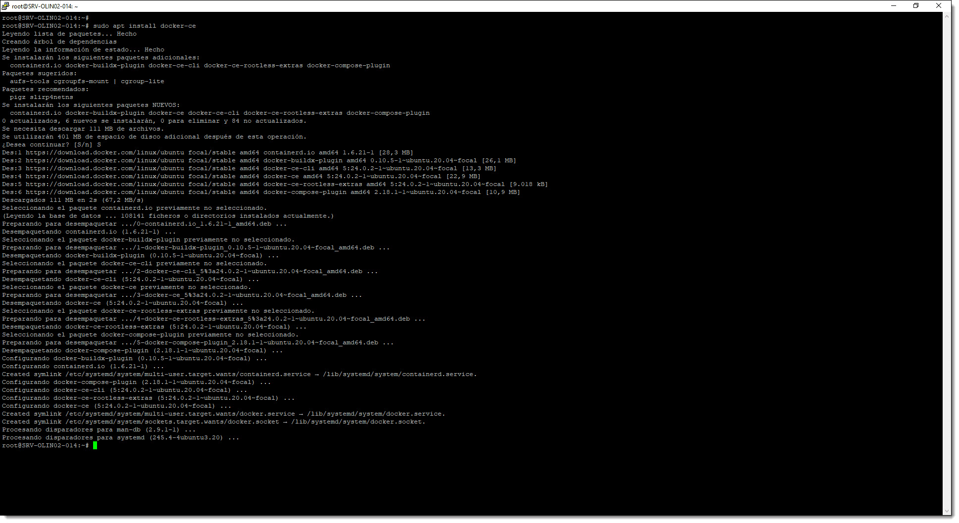 Installing Docker on Ubuntu