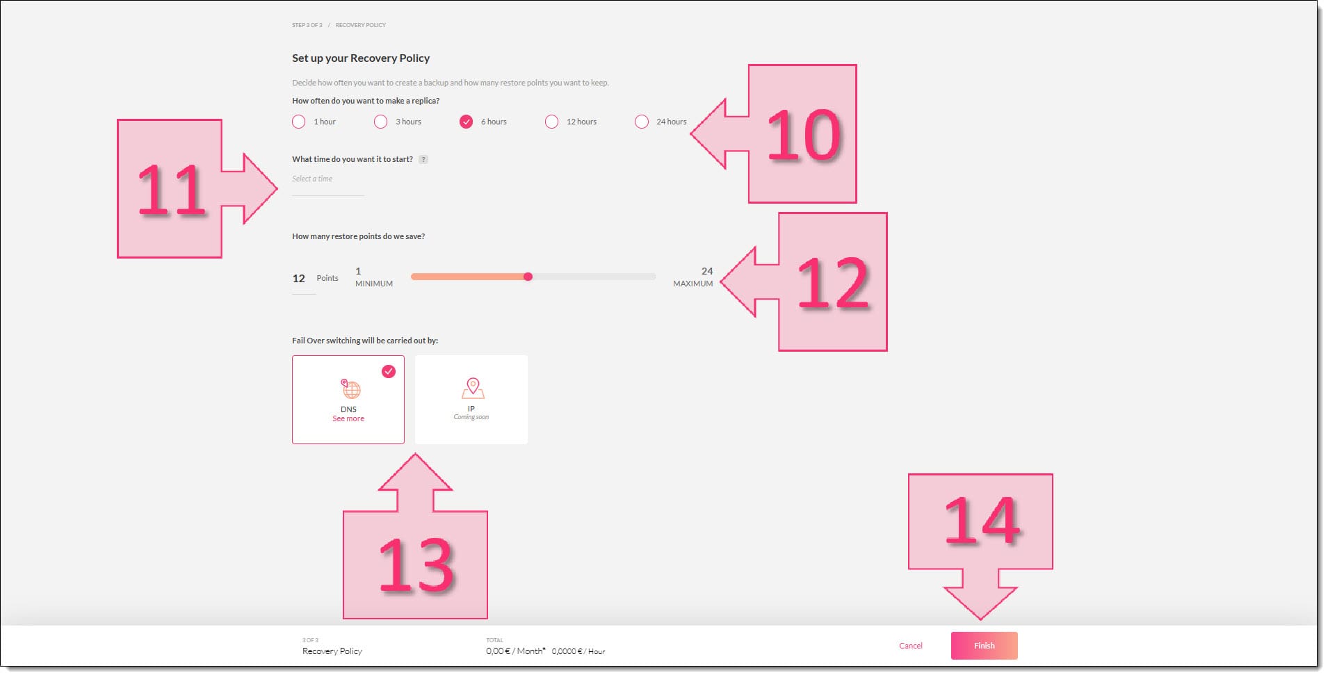 Reconfigure your replication policy