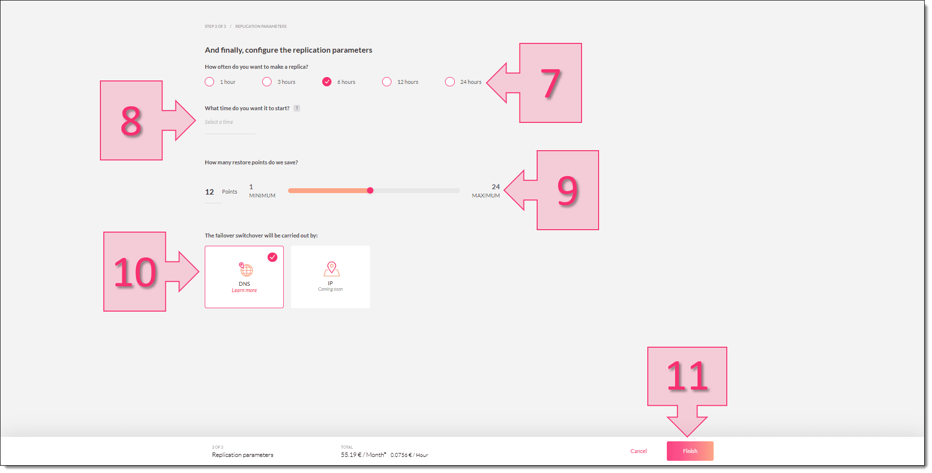 Forma 3. Proporcionamos número de réplicas y otras configuraciones