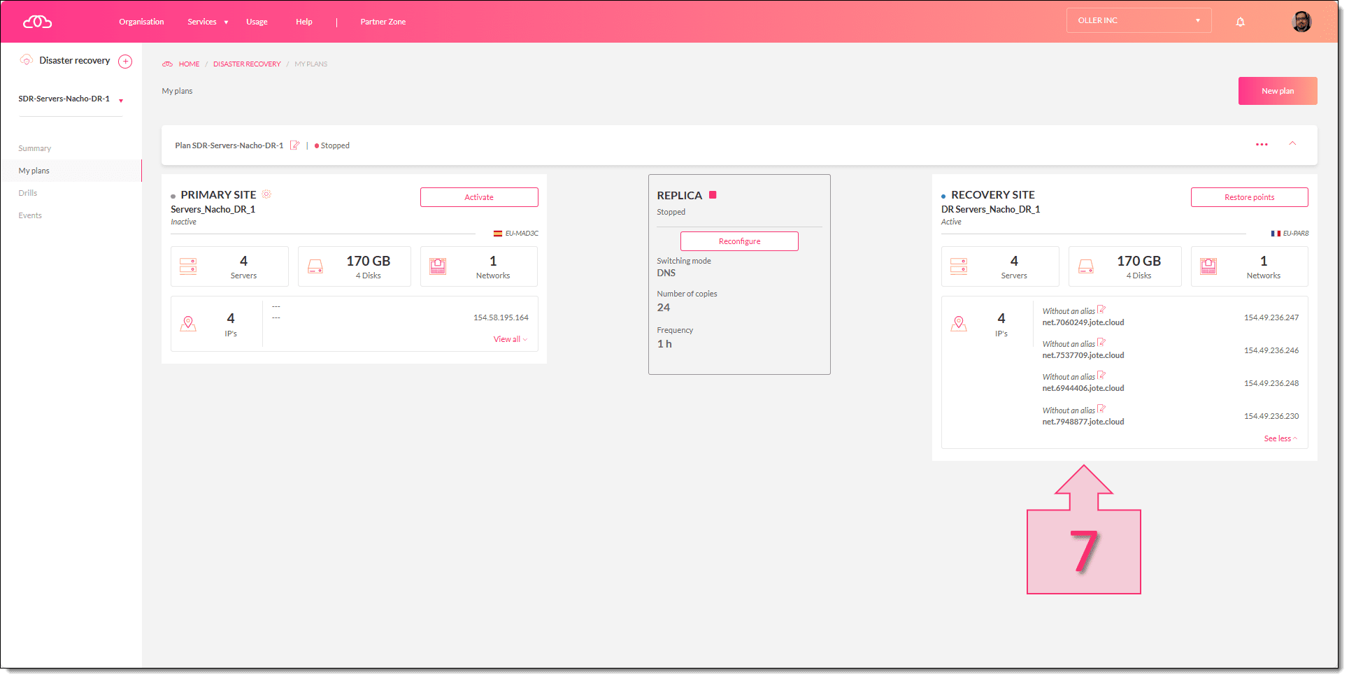 Paso 1. Comprobamos que todo está corriendo correctamente en respaldo