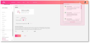 Paso 3. Notificaciones de confirmación de actualizaciones