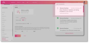 Paso 3. Notificaciones proceso de actualización