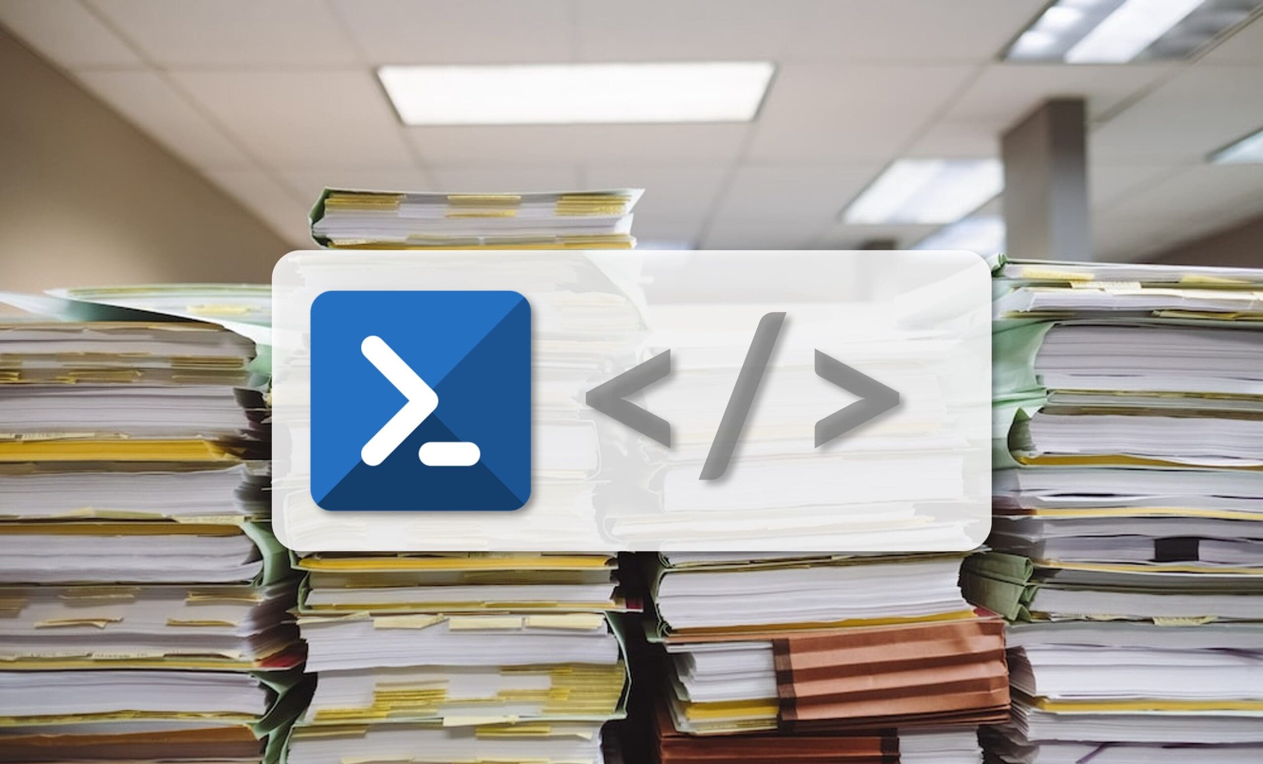 Deleting old files using PowerShell scripts